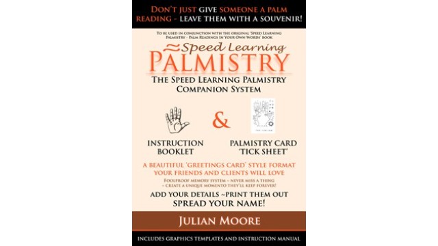 Palmistry Tick Sheet by Julian Moore