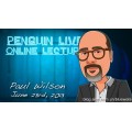 Paul Wilson Penguin Live Online Lecture Paul Wilson Penguin Live Online Lecture
