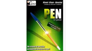 Pen Or Pencil by Mickael Chatelain