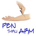 Pen Thru Arm by Jesse Feinberg Pen Thru Arm by Jesse Feinberg