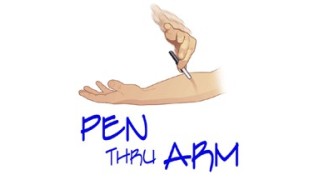 Pen Thru Arm by Jesse Feinberg