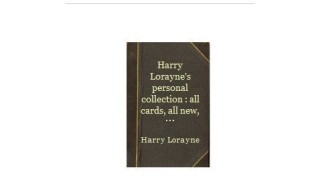 Personal Collection by Harry Lorayne