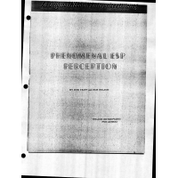 Phenomenal Esp Perception by Bob Tripp & Robert A. Nelson