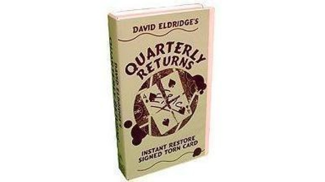 Quarterly Returns by David Eldridge