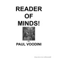 Reader Of Minds by Paul Voodini Reader Of Minds by Paul Voodini