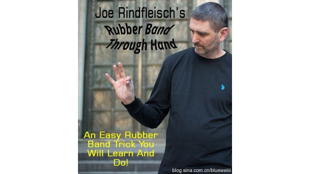 Rubber Band Through Hand by Joe Rindfleisch