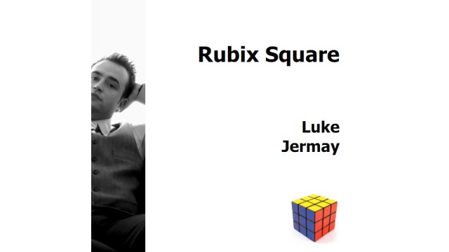 Rubix Square by Luke Jermay