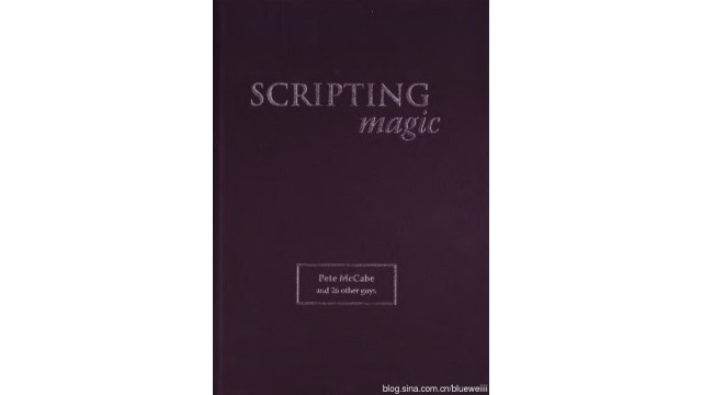 Scripting Magic by Pete Mccabe