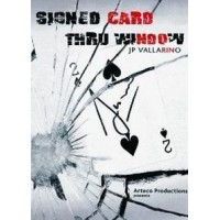 Signed Card Thru Window by Jean Pierre Vallarino