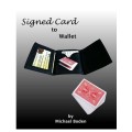 Signed Card To Wallet by Michael Boden Signed Card To Wallet by Michael Boden
