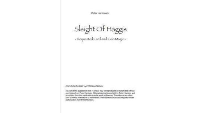 Sleight Of Haggis by Peter Harrison