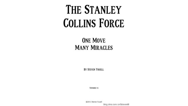 Stanley Collins Force by Steven Youell