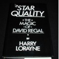 Star Quality The Magic Of David Regal by Harry Lorayne Star Quality The Magic Of David Regal by Harry Lorayne