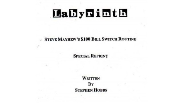 Steve Mayhews $ 100 Bill Switch Routine by Stephen Hobbs