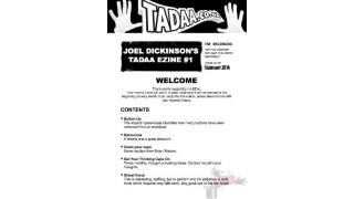 Tadaa Ezine Issue 1 by Joel Dickinson