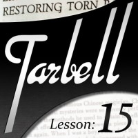 Tarbell 15 Restoring Torn Papers by Dan Harlan