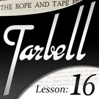 Tarbell 16 Rope And Tape by Dan Harlan