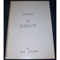 Thanks To Zarrow by Jerry Sadowitz