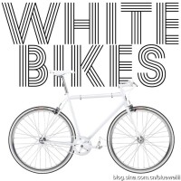 White Bikes by Paul Richards