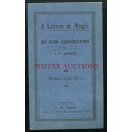 A Lesson In Magic by A F Bowen A Lesson In Magic by A F Bowen