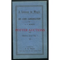 A Lesson In Magic by A F Bowen