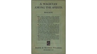 A Magician Among The Spirits by Harry Houdini