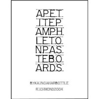 A Petite Pamphlet On Pasteboards by Kainoa Harbottle