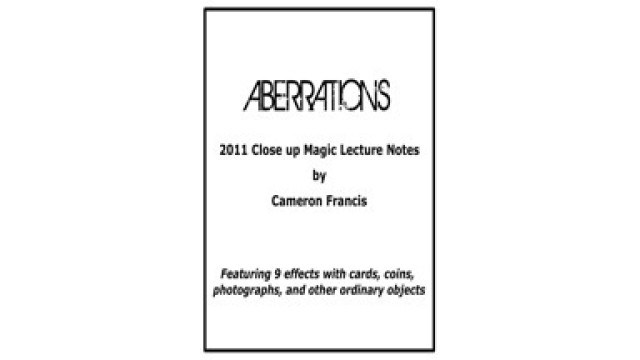 Aberrations by Cameron Francis