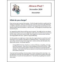 Abraca-Poof November 2020 by Brian T. Lees