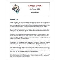 Abraca-Poof October 2020 by Brian T. Lees