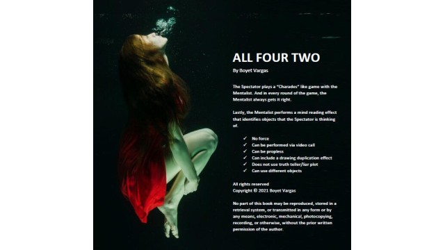 All Four Two (Ebook) by Boyet Vargas