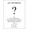 An Offering by Dale Hildebrandt An Offering by Dale Hildebrandt