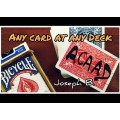 Any Card At Any Deck (Acaad) by Joseph B Any Card At Any Deck (Acaad) by Joseph B