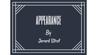 Appearance by Jerard Straf