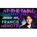 At The Table Live Lecture Francis Menotti At The Table Live Lecture Francis Menotti