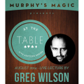 At The Table Live Lecture Greg Wilson At The Table Live Lecture Greg Wilson