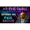 At The Table Live Lecture Paul Brook At The Table Live Lecture Paul Brook