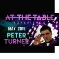 At The Table Live Lecture Peter Turner At The Table Live Lecture Peter Turner