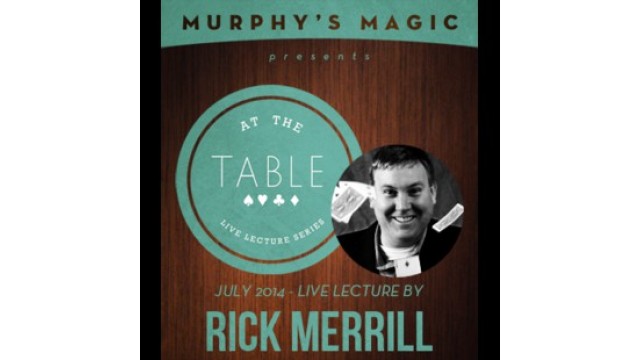 At The Table Live Lecture Rick Merrill