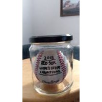 Baseball In Bottle by Mark R. Gladue