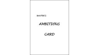 Baxter'S Ambitious Card by Ian Baxter