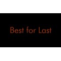 Best For Last by Jason Ladanye Best For Last by Jason Ladanye