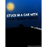 Bizau Vasile Cristian-Stuck In A Car With Four French People