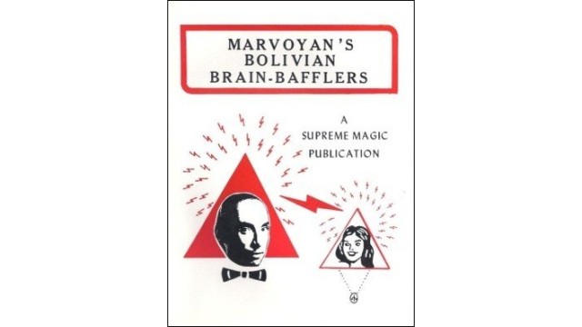 Bolivian Brain Bafflers by Marvoyan