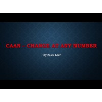 Caan - Change At Any Number by Zack Lach