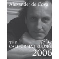 California Lecture 2006 by Alexander De Cova California Lecture 2006 by Alexander De Cova