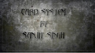 Card System by Sanjit Singh