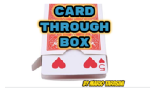 Card Through Box by Mario Tarasini