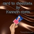 Card To Chocolate by Kenneth Costa Card To Chocolate by Kenneth Costa