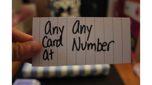 Cards & Number by Creative Artists